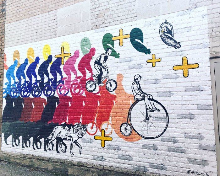 Old Town Art Alley Murals art walk