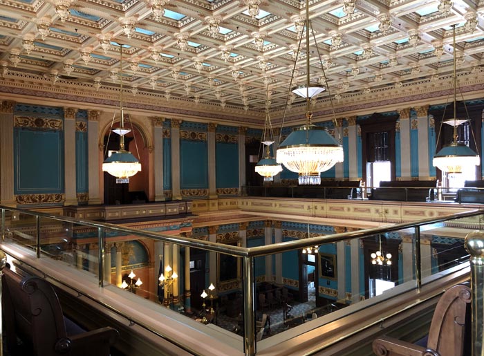 Michigan State Capitol chamber