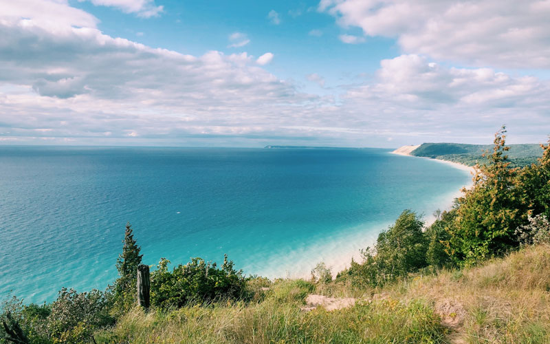 Empire Bluff in Traverse City
