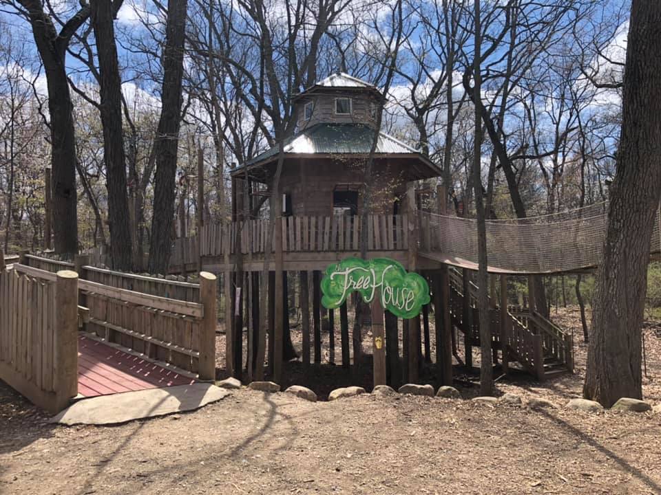 Howell Nature Center's Treehouse playscape