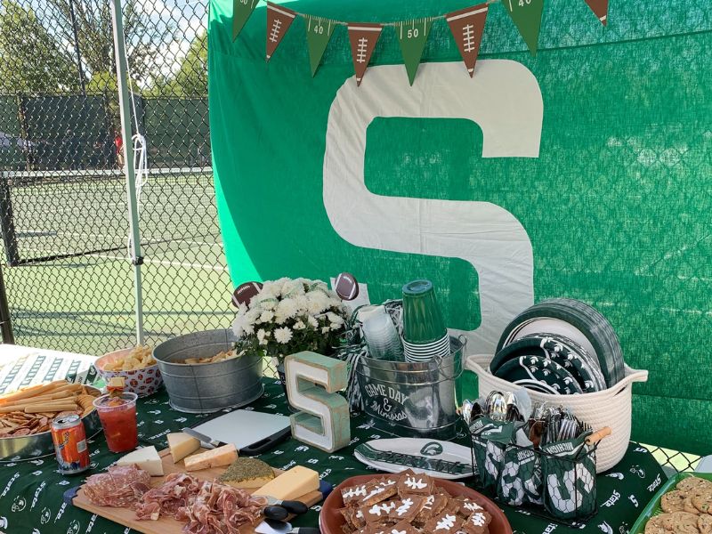 Spartan Tailgating at MSU