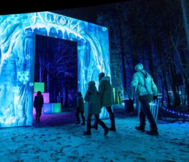Glenlore Trails Christmas Lights in Michigan