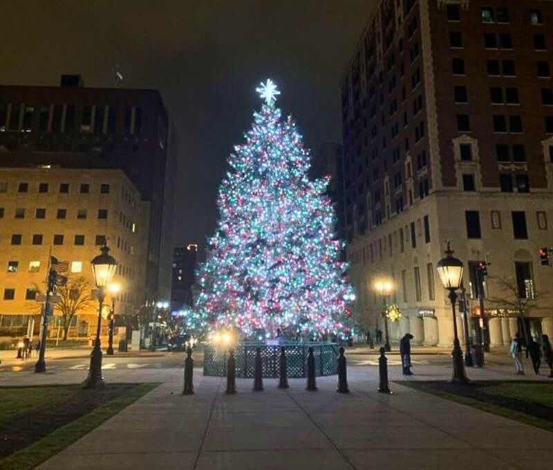 State Capitol Christmas tree