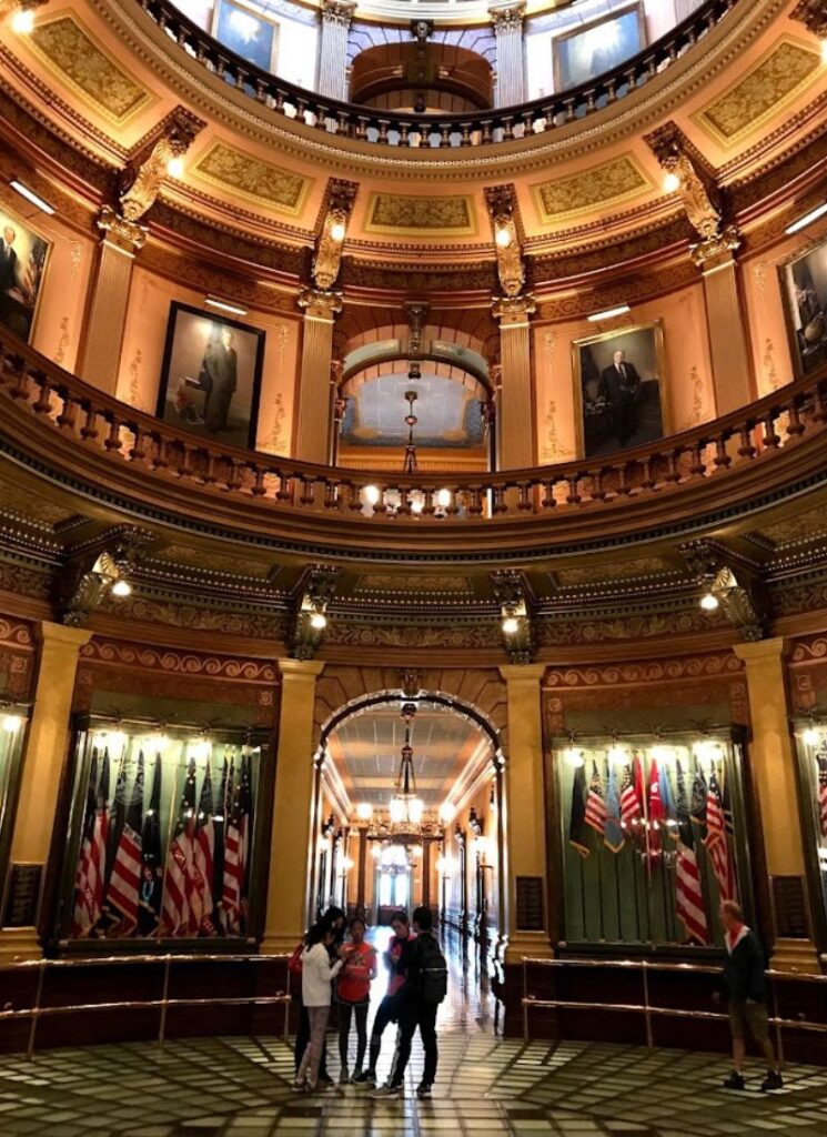 Inside Michigan State Capitol Building
