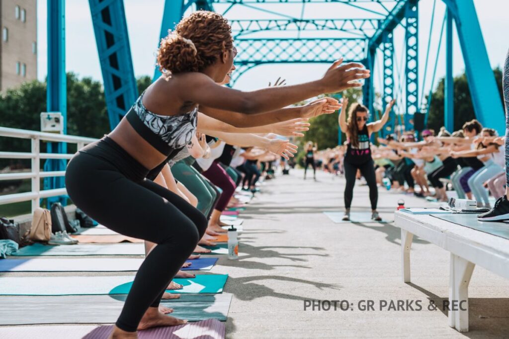 Free GR Summer Outdoor Fitness Classes photo GR Parks & Rec