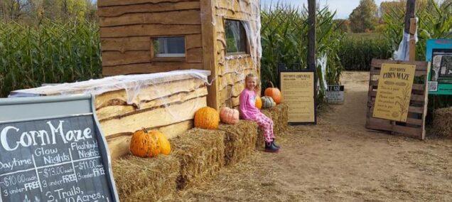Deep Roots Produce corn maze