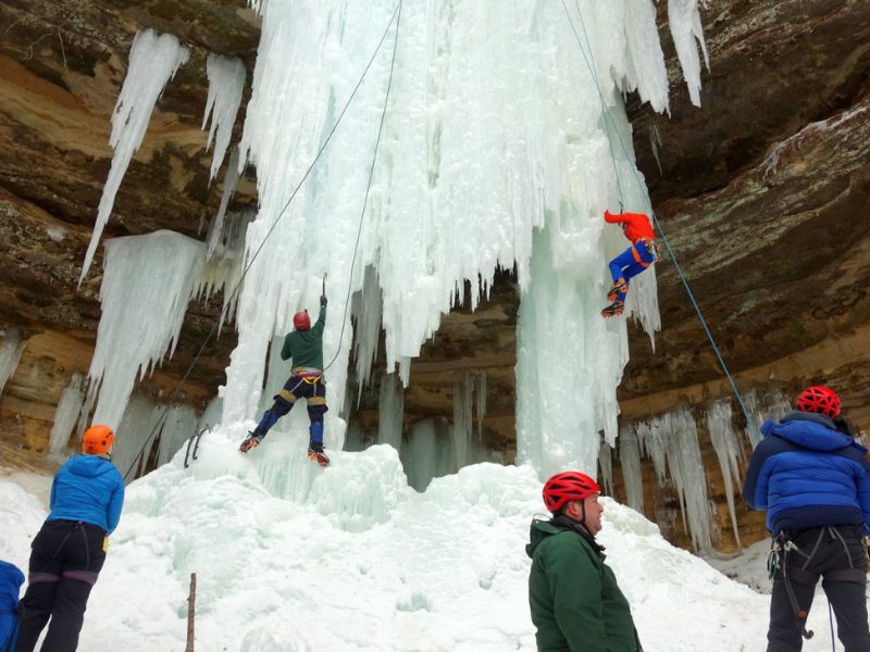 Michigan Ice Fest Ice Climbing Facebook