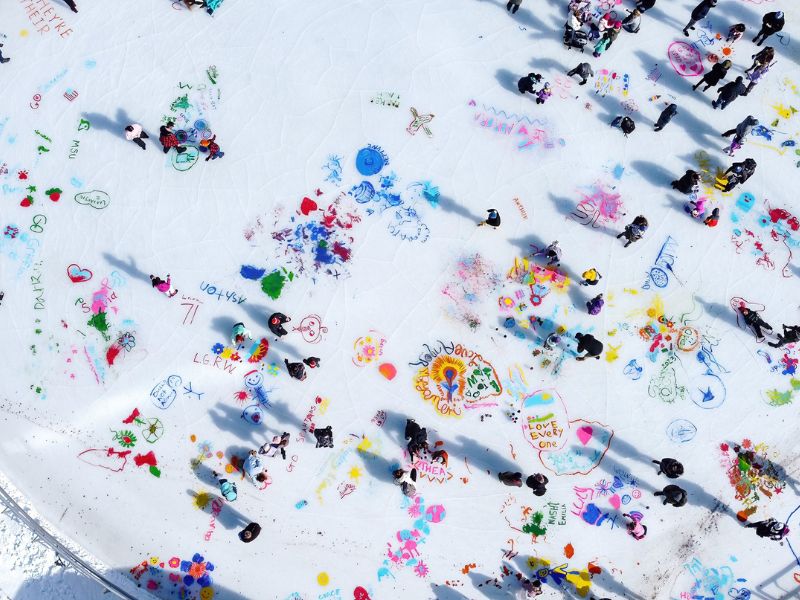 World of Winter - Paint The Park - Facebook