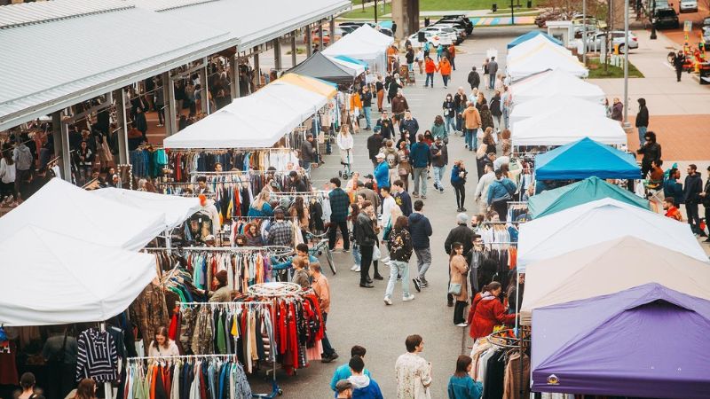 Downtown GR Market Vintage Market webpage