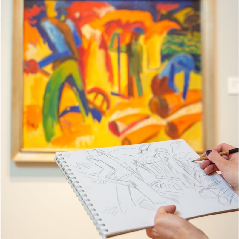 GRAM Gallery Chat - Sketching - webpage