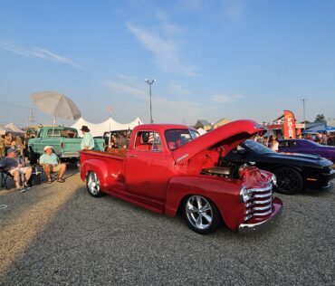 28th Street metro cruise old red truck heymichigan picture
