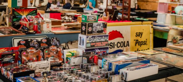 Midland Antique Festival toy cars and pepsi cola fb page