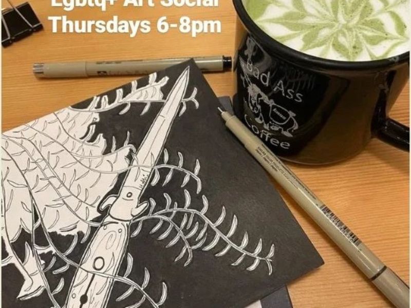 Draw More Art Social at Lotus Brew