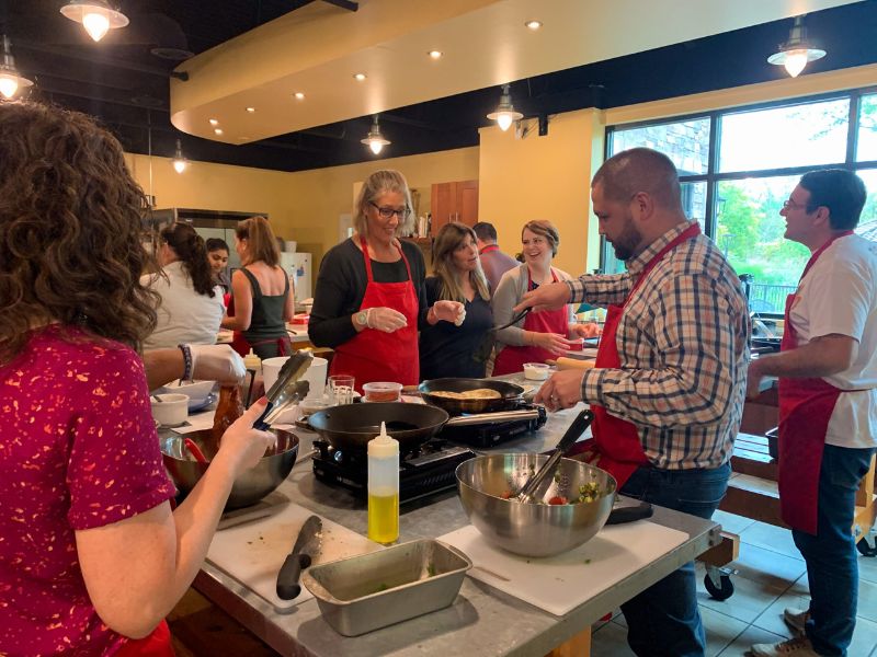 Italian Cooking Class at Thought Design