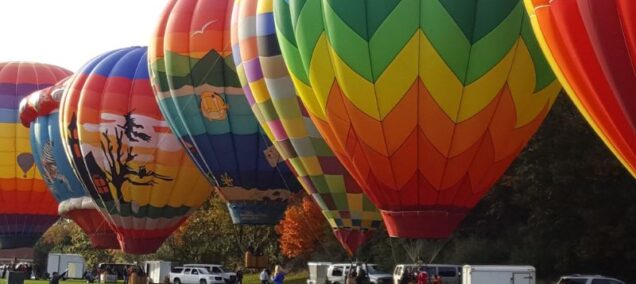 Majestic Clouds Hot Air Balloons - H. Austin