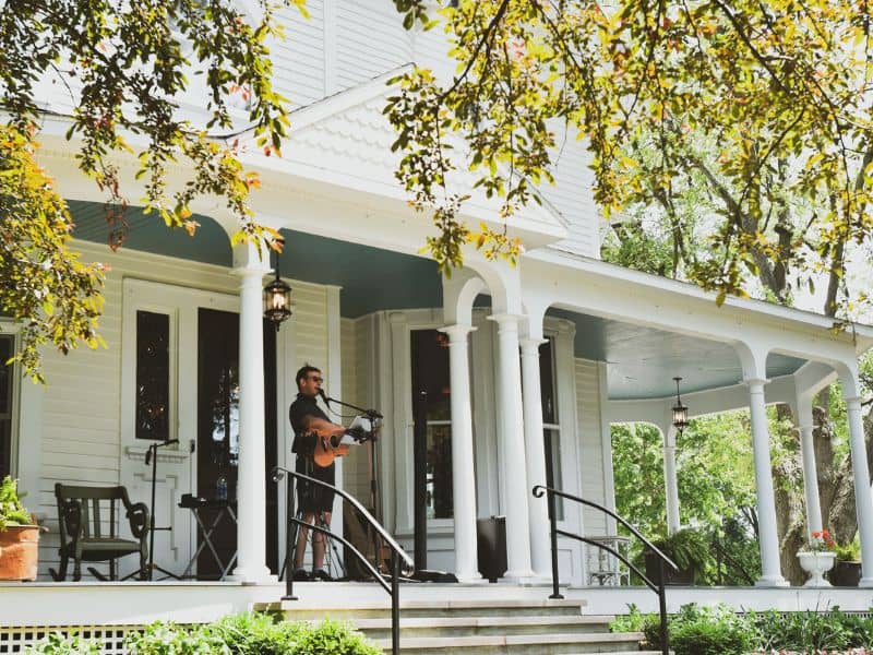 Porch Fest in Port Austin webpage