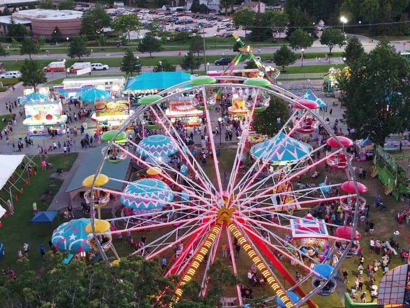 Sterlingfest Carnival Midway Facebook