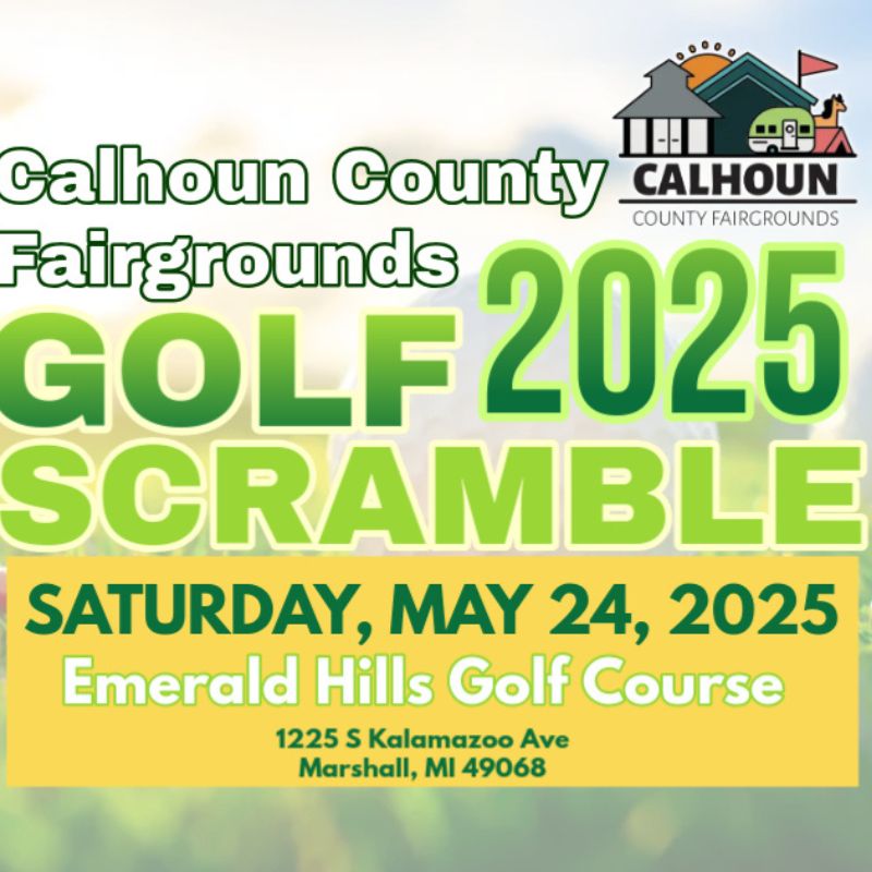 Calhoun County Fairgrounds Golf Scramble 2025