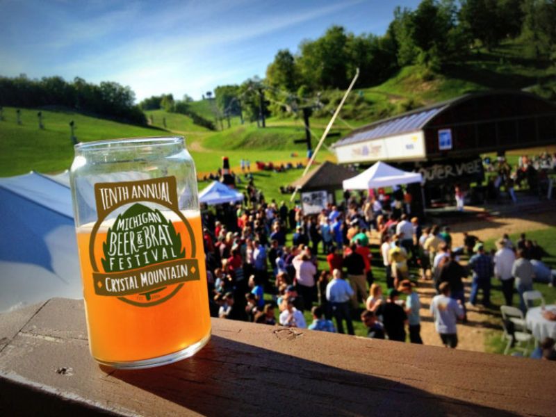Crystal Mountain Beer & Brat Festival webpage