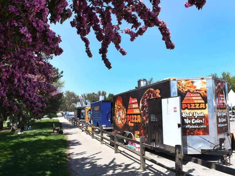 Funtown Chowdown Food Truck Festival webpage