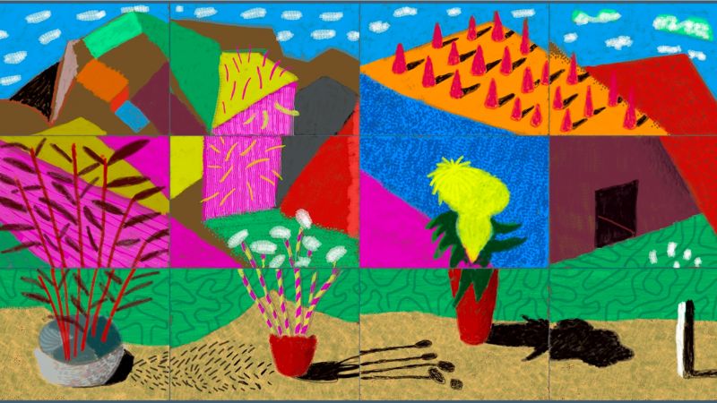 GRAM David Hockney Exhibition webpage