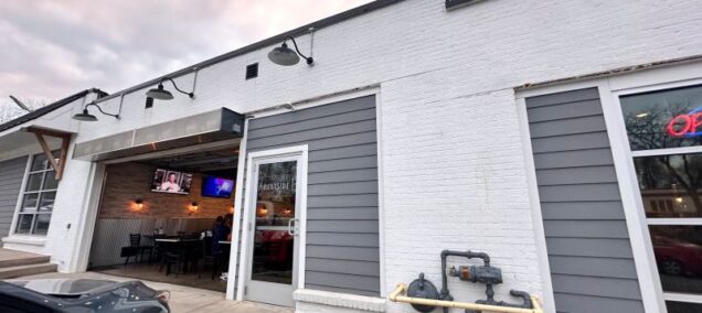 bestside bar and grill grand rapids garage door