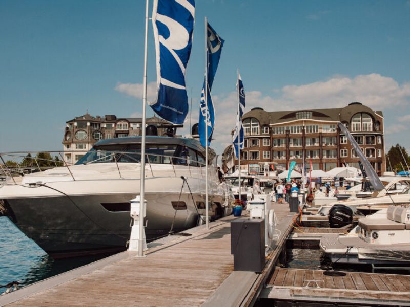 Bay Harbor In-Water Boat Show webpage