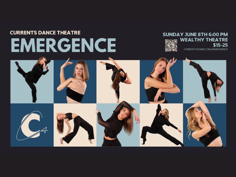 Current Dance Theatre Presents Emergence website