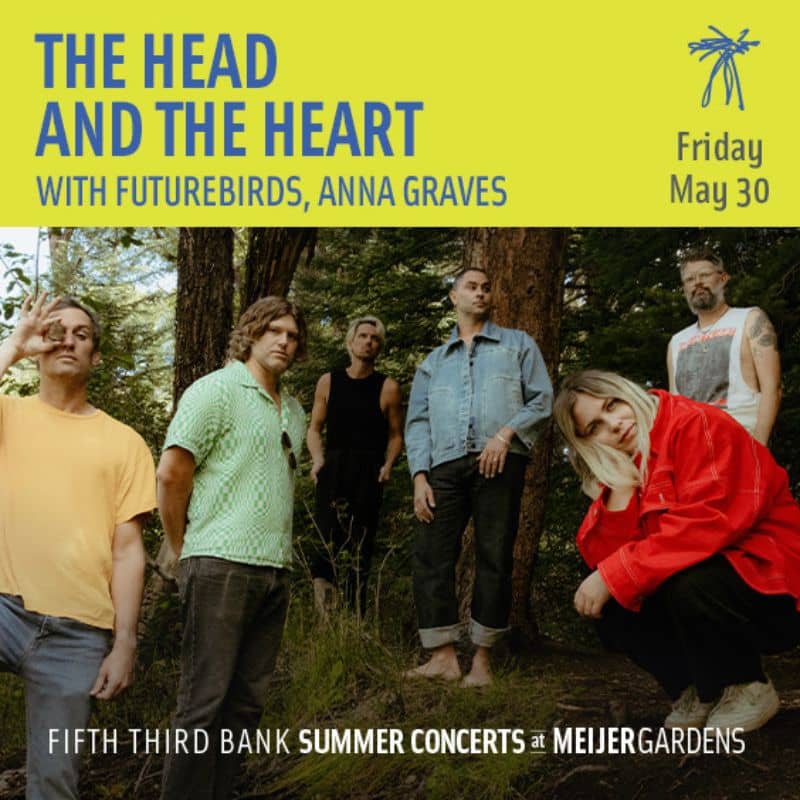 Frederik Meijer Gardens The Head and The Heart Concert webpage