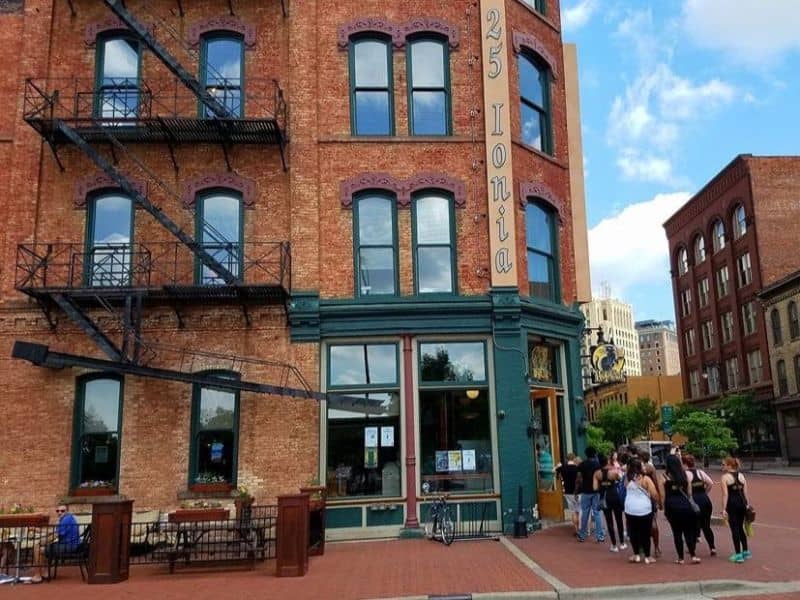 GR Beer Tours' Downtown Walking Tour webpage