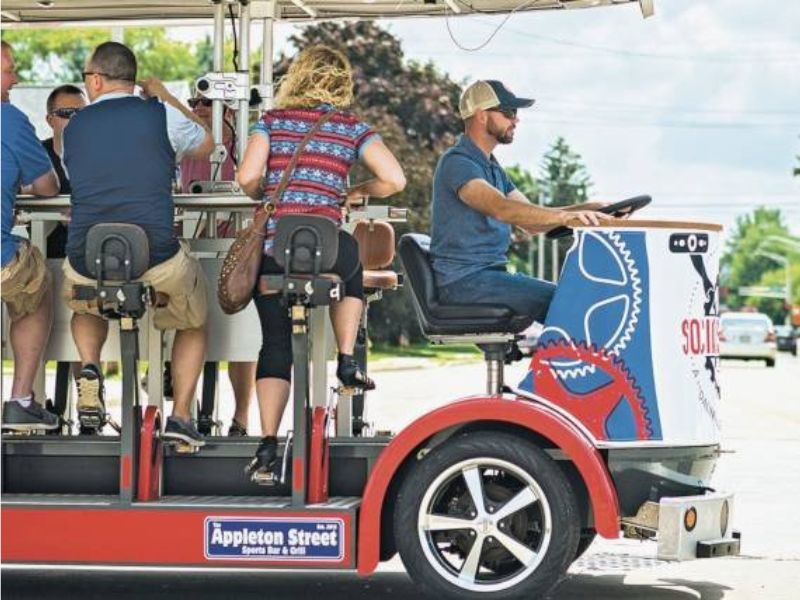 GR Beer Tours Pedal & Revel Beer Tour webpage