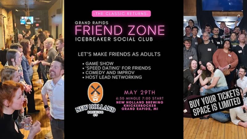 GR Friend Zone Icebreaker Social Club Facebook