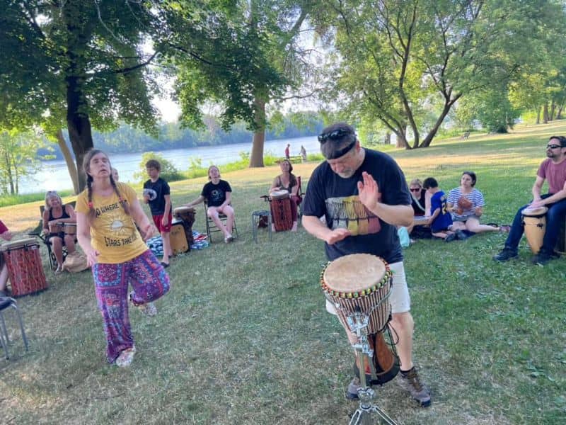 Riverside Drum Circle Facebook