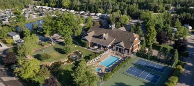 Sun outdoors Petoskey Bay Harbor Arial View Facebook