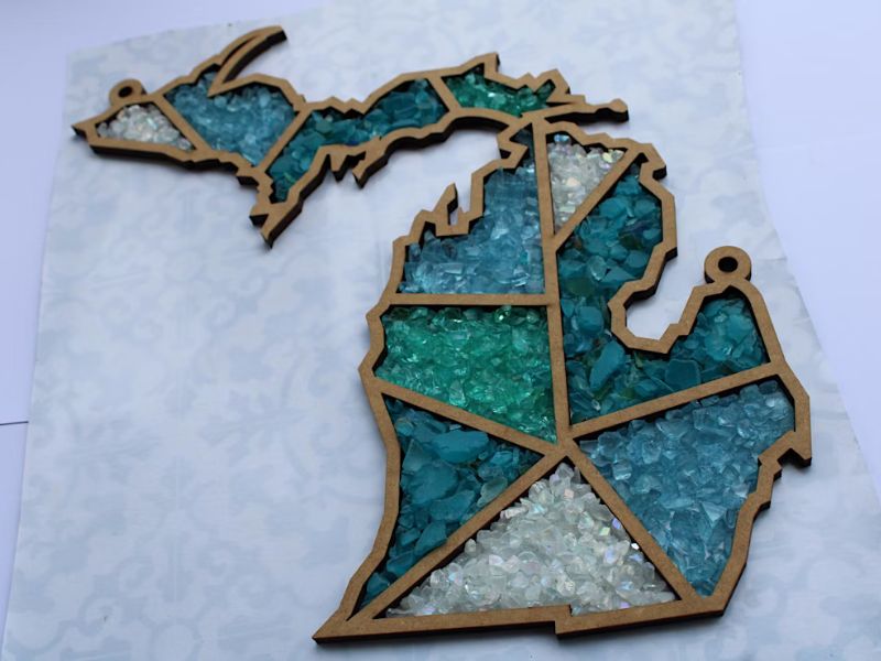 The Crafty Michigander Crushed Glass Craft Eventbrite