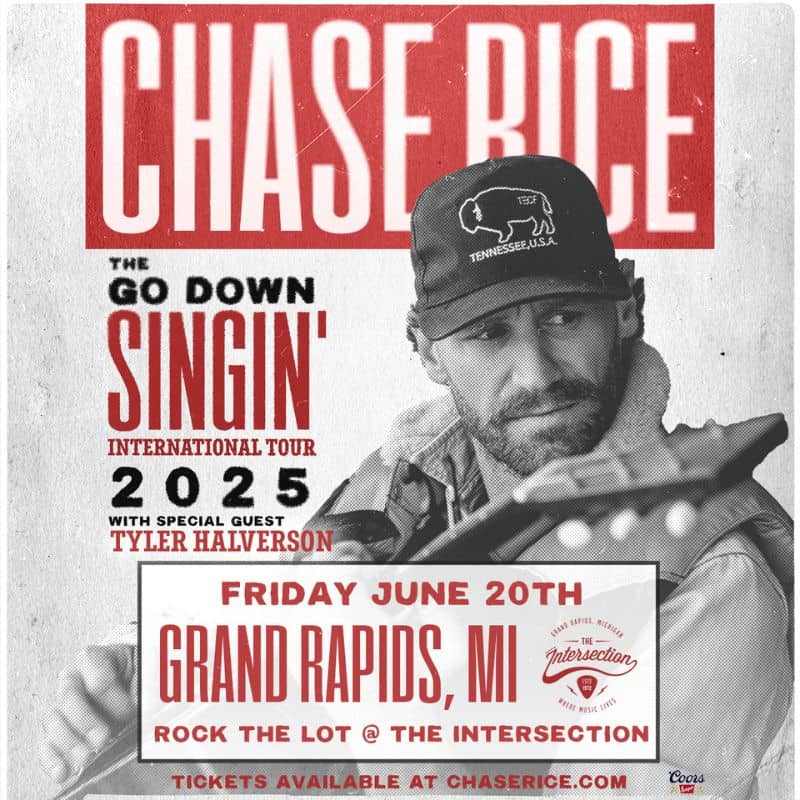 The Intersection presents Chase Rice in Concert webpage