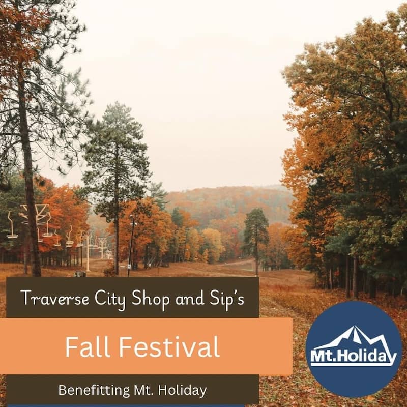 Traverse City Shop & Sip's Fall Festival Webpage
