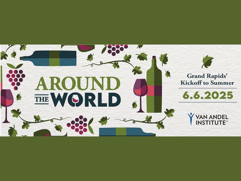 Van Andel Institute Around The World Fundraiser webpage