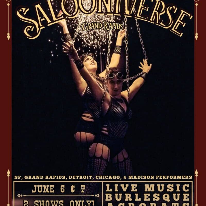Wealthy Theatre Presents Salooniverse webpage