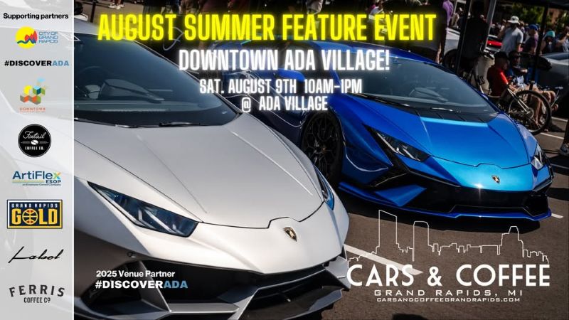 cars and coffee in ada