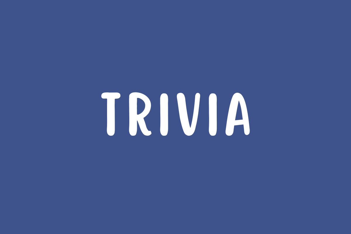 trivia event calendar image