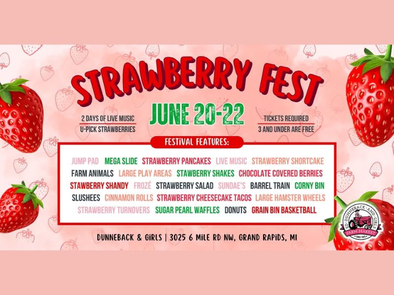 Ed Dunneback & Girls Strawberry Festival Facebook