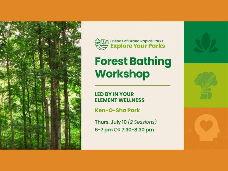 Friends of GR Parks Forest Bathing Workshop Eventbrite