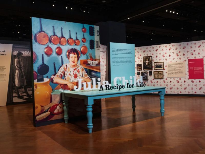 Muskegon Museum of Art Julia Child Exhibit webpage