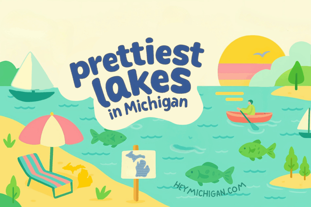 Prettiest lakes in Michigan graphics