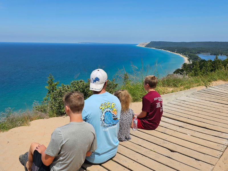 Empire Bluff Overlook Sleeping Bear Dunes