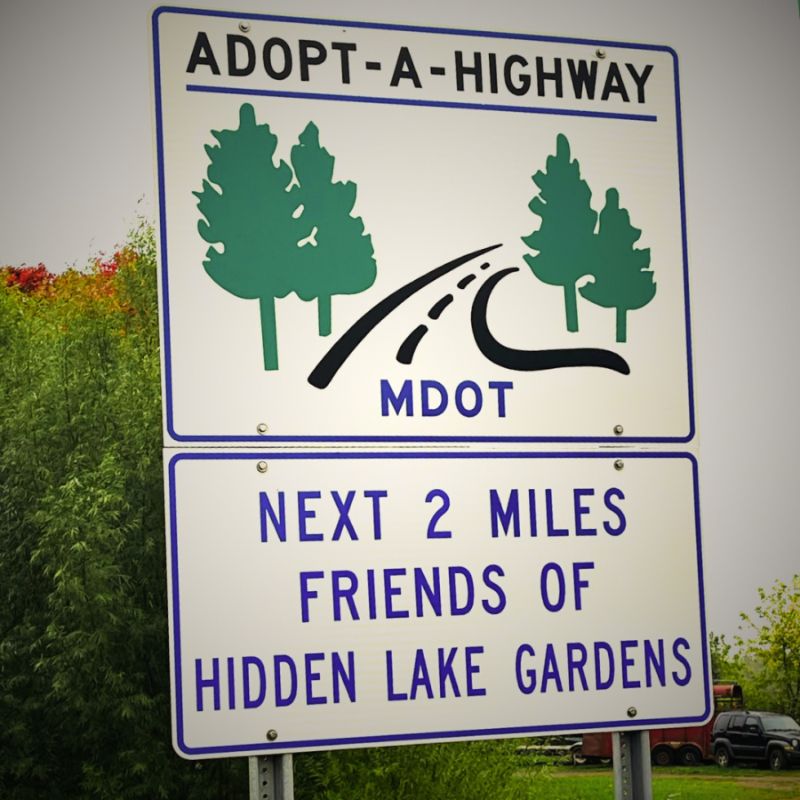 Submission Hidden Lake Gardens Adopt A Highway