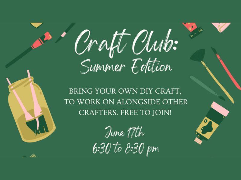 The Honeysuckle Co. Craft Club Summer Edition webpage