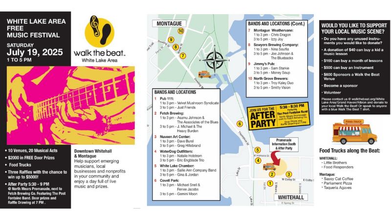 White Lake Free Music Festival Webpage