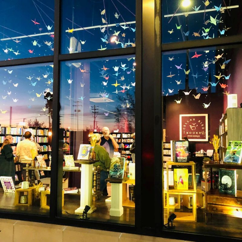 cellar bird books grand rapids - FB
